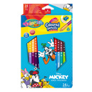 Kredki ołówkowe trójkątne Disney Mickey Mouse 12/24 Colorino Kids 89854PTR