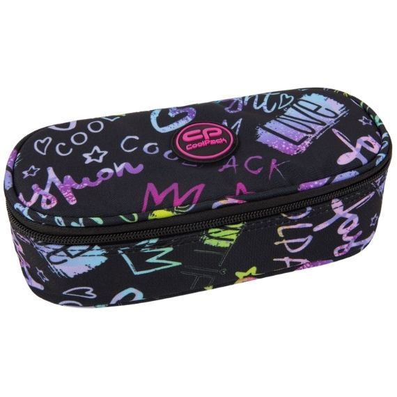 Pencil case CoolPack Campus Camo Mesh Yellow 98410CP No. B62068