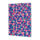 Teczka A4 cienka z gumką Milan Dotty 5130150DY