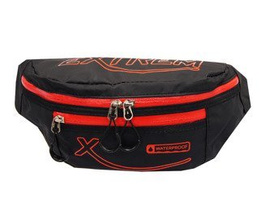 Biodrówka wodoodporna Bag Street Extrem 2473 czarno-czerwona