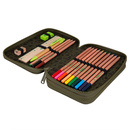 Piórnik szkolny podwójny z wyposażeniem CoolPack Jumper 2 RPET Green F066640