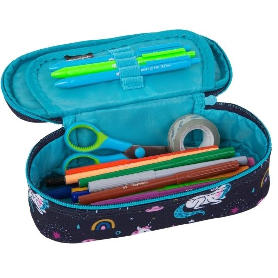 Pencil case CoolPack Campus Camo Mesh Yellow 98410CP No. B62068