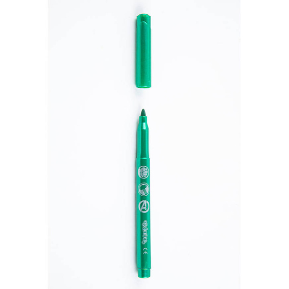 Markery metalizowane Disney Avengers 6 kol. Colorino Kids 91512PTR