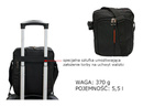 Torba męska na ramię raportówka New Bags czarna NB-5109