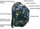 Plecak szkolny Coolpack College Verdure 76920CP nr 623