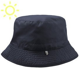 Kapelusz bucket hat BUCKET POCKET NAVY-GREY