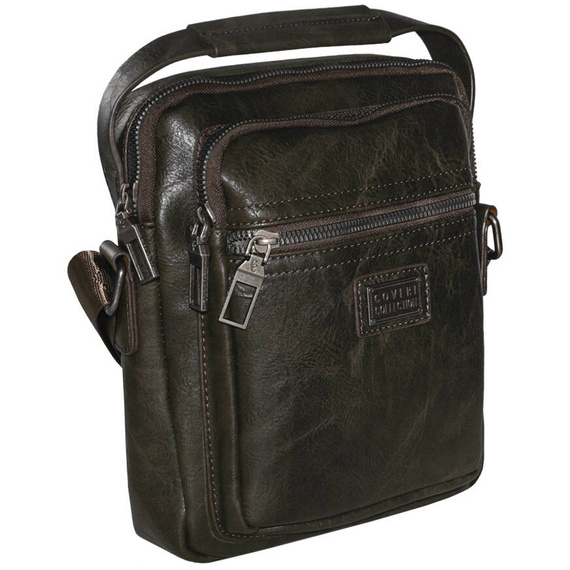 Torba męska na ramię Coveri CC5070-5_COFFE ciemnobrązowa