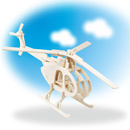 Puzzle drewniane 3D Colorino Kids Helikopter 36889PTR_H