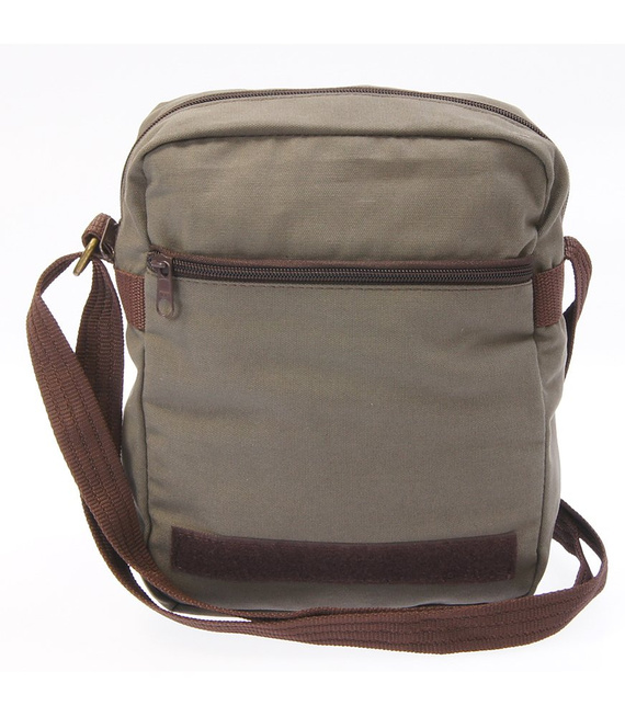 Mała torba na ramię raportówka Mr Thomas TOB-587M Zielona