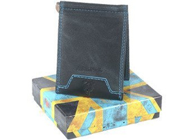 Etui na dokumenty, karty Harvey Miller granatowe 5028-018