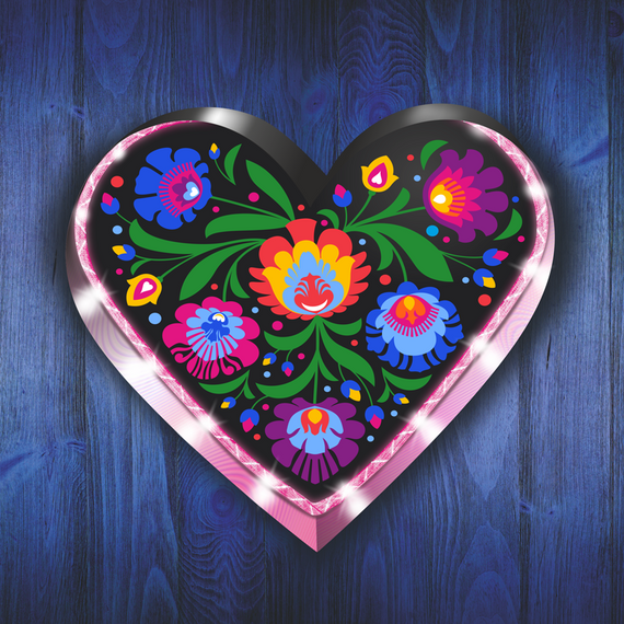 Zestaw kreatywny świecąca ozdoba „ETNO” Colorino Kids 36841PTR