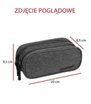 Piórnik szkolny dwukomorowy Coolpack Clever Emotions 86776CP nr A256