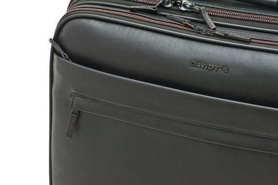 Torba biznesowa na laptopa 17" na kółkach Oran Davidt's 282.114.01 Czarna