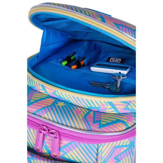 Plecak szkolny CoolPack Turtle Dancefloor E15537