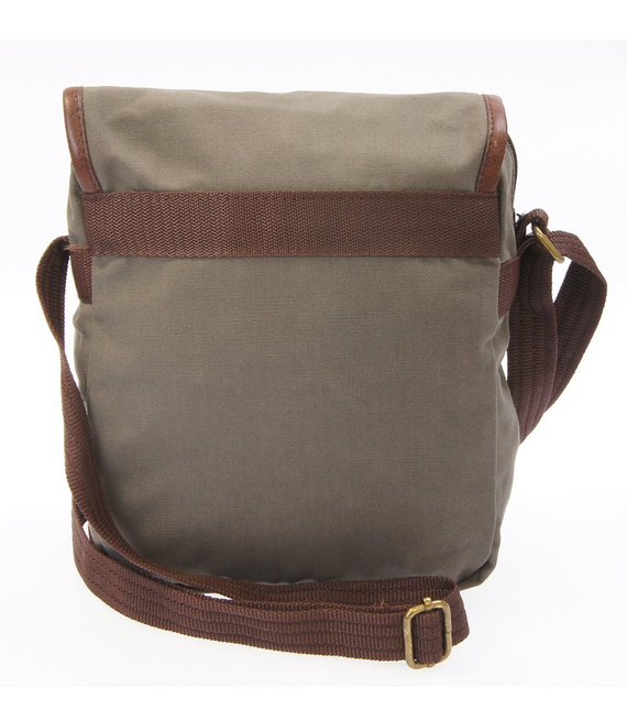 Mała torba na ramię raportówka Mr Thomas TOB-587M Zielona