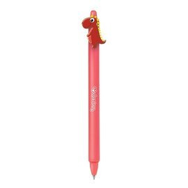 Długopis automatyczny wymazywalny Dinozaury czerwony Colorino School 29928PTR