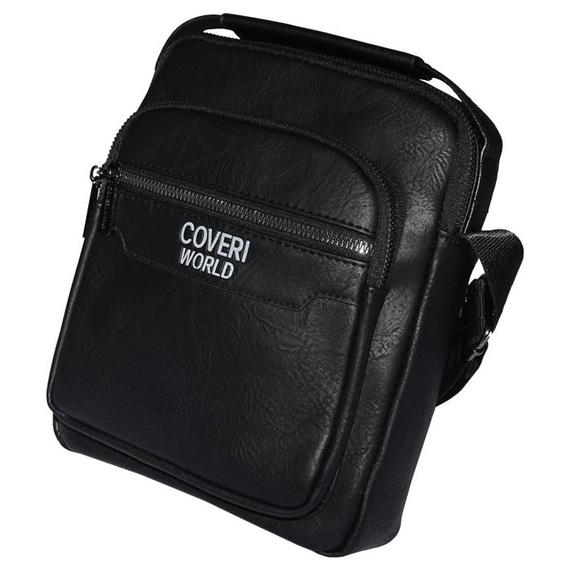 Torba męska na ramię Coveri CW6230_BLACK czarna