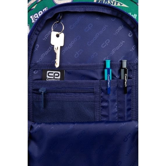 Plecak młodzieżowy szkolny CoolPack Factor American Retro F002901
