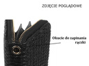 Pikowany portfel damski Galarti 14884 Czarny