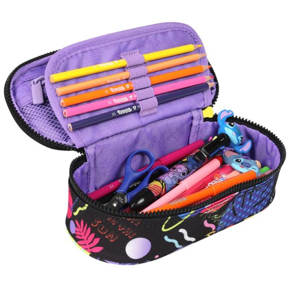 Pencil case CoolPack Campus Camo Mesh Yellow 98410CP No. B62068