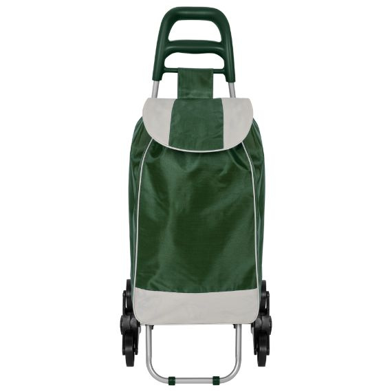 Wózek zakupowy na schody Black Horse zielony DC-307B DARK GREEN