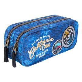 Piórnik szkolny Coolpack Duke Badges Girls Blue 50229CP B65156