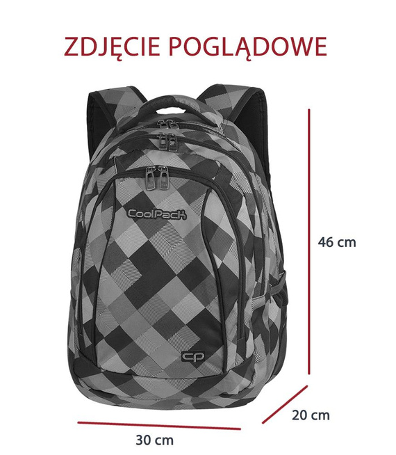 School backpack Coolpack Combo Criss Cross 82126CP nr A517