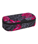 Pencil case Coolpack Campus Red & Black Flowers  86462CP nr A245