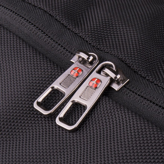 Torba męska na ramię NEW BAGS poliestrowa czarna NB-5119