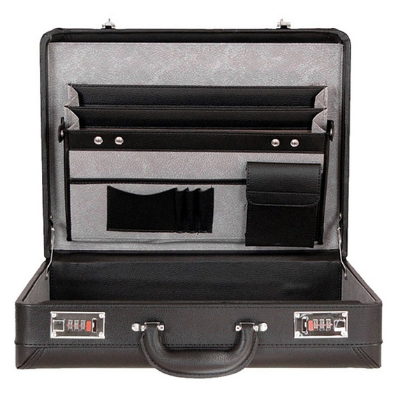 Neseser teczka aktówka dyplomatka Davidt's 282.243.01 Czarna