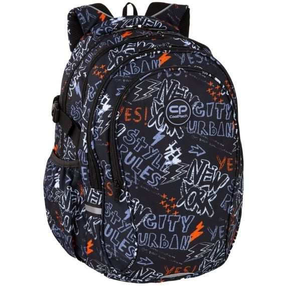 Plecak młodzieżowy szkolny CoolPack Factor New York F002909