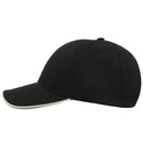 Czapka z daszkiem bejsbolówka ZOOM PIPING SANDWICH BLACK