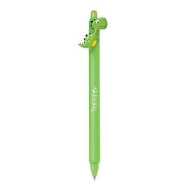 Długopis automatyczny wymazywalny Dinozaury zielony Colorino School 29928PTR