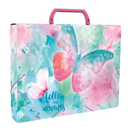 Teczka przestrzenna A4 z rączką Colorino Dreams 37192PTR