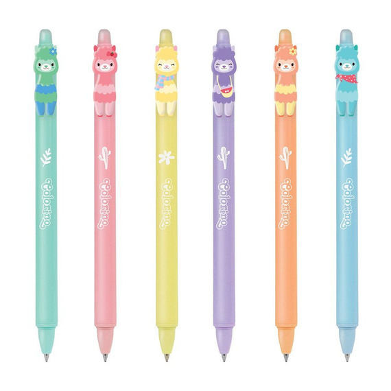 Długopis automatyczny wymazywalny Lamy różowy Colorino School 29652PTR