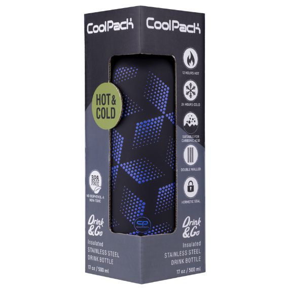 Butelka termiczna Coolpack Bonet Navy Blue Z23013