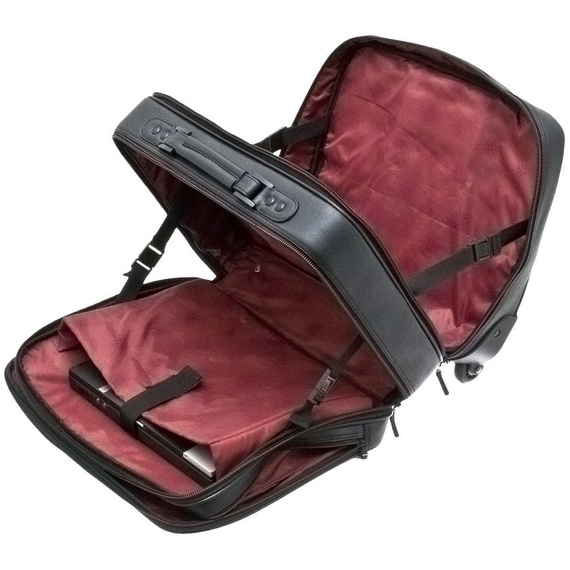 Torba biznesowa na laptopa 17" na kółkach Oran Davidt's 282.114.01 Czarna