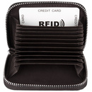 Etui na karty poziome skórzane kawowe KB08-2 COFFEE