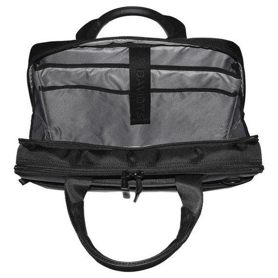 Torba plecak 2w1 na laptopa 15,6" Davidt's Connaisseur 263.009.01A czarna
