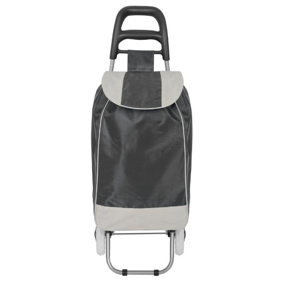 Wózek zakupowy na kółkach składany North Square Davidt's 732.325.34 Czarny