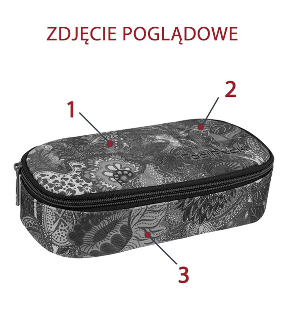 Piórnik szkolny Coolpack Campus Pastel check 79419CP nr 1048 