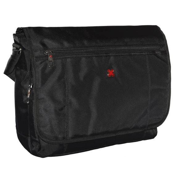 Torba listonoszka na laptop Travel'n'Meet ME-5057 czarna