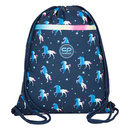 Zestaw CoolPack Blue Unicorn - plecak Rider, worek Vert i piórnik Campus