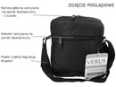 Torba na ramię Monte Carlo VIP Collection czarno-czerwona