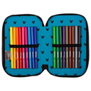 Piórnik potrójny z wyposażeniem Coolpack Jumper 3 Disney Core Mickey Mouse F067774