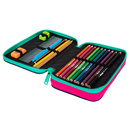 Piórnik szkolny podwójny z wyposażeniem CoolPack Jumper 2 Lady Color F066702
