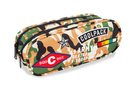 Piórnik szkolny dwukomorowy Coolpack Clever Camo Desert Badges 23643CP A65109