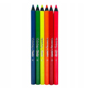 Kredki ołówkowe okrągłe Jumbo 6 kol Neon + tem. Colorino Kids 34654PTR
