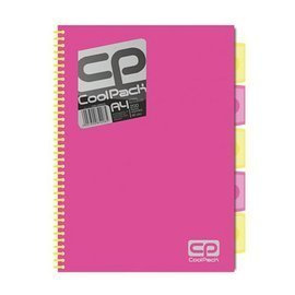 Kołobrulion A4 Coolpack Pink Neon 52085CP