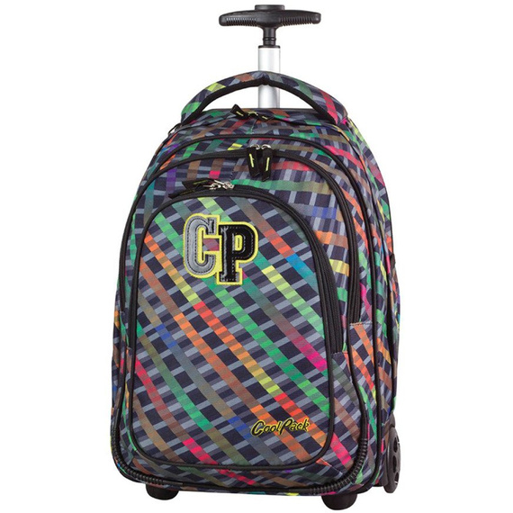 Plecak na kółkach Coolpack Target Rainbow stripes 77682CP nr 659